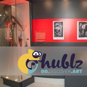 Foto vom Museum mit hublz Logo